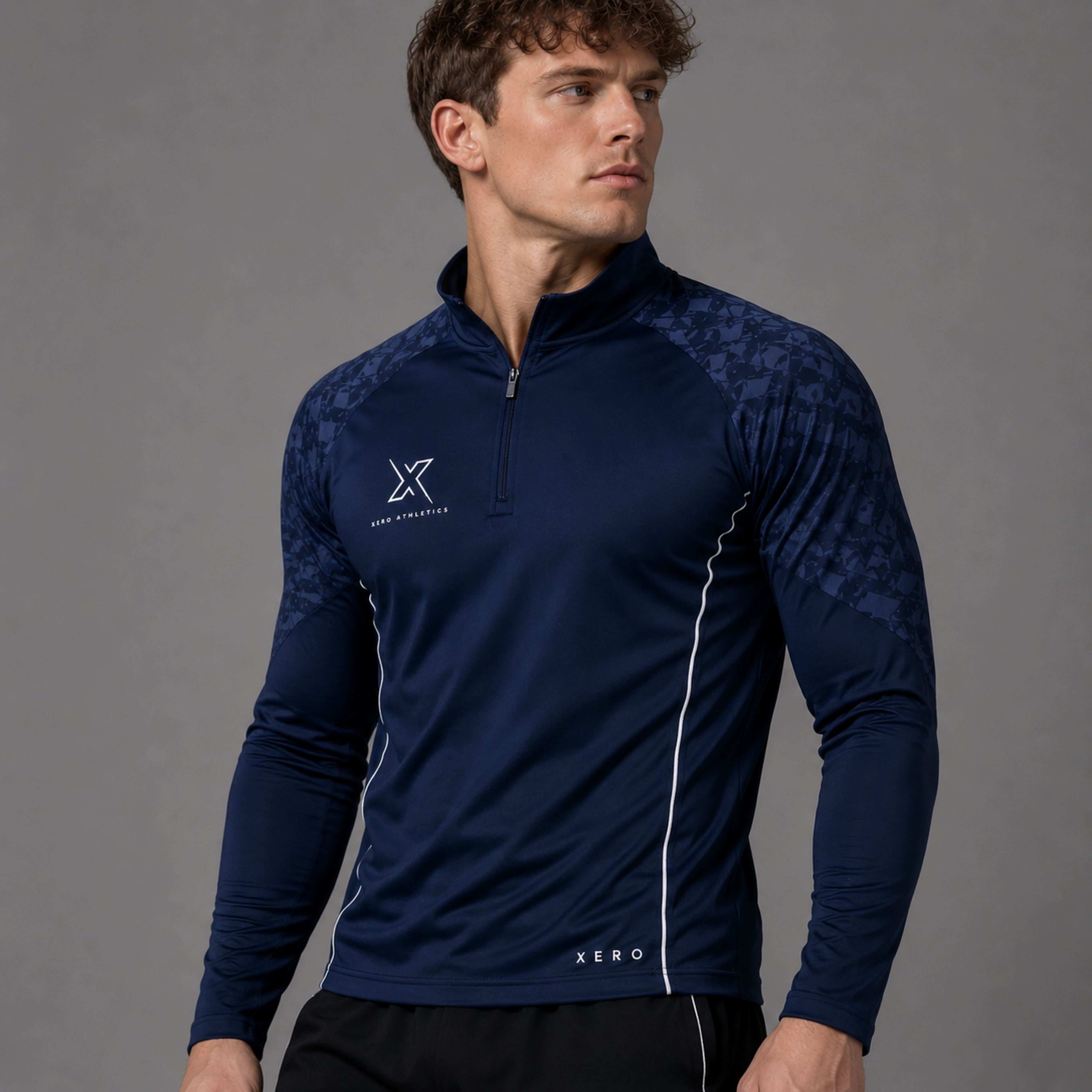 Apex Series - 1/4 Zip Navy