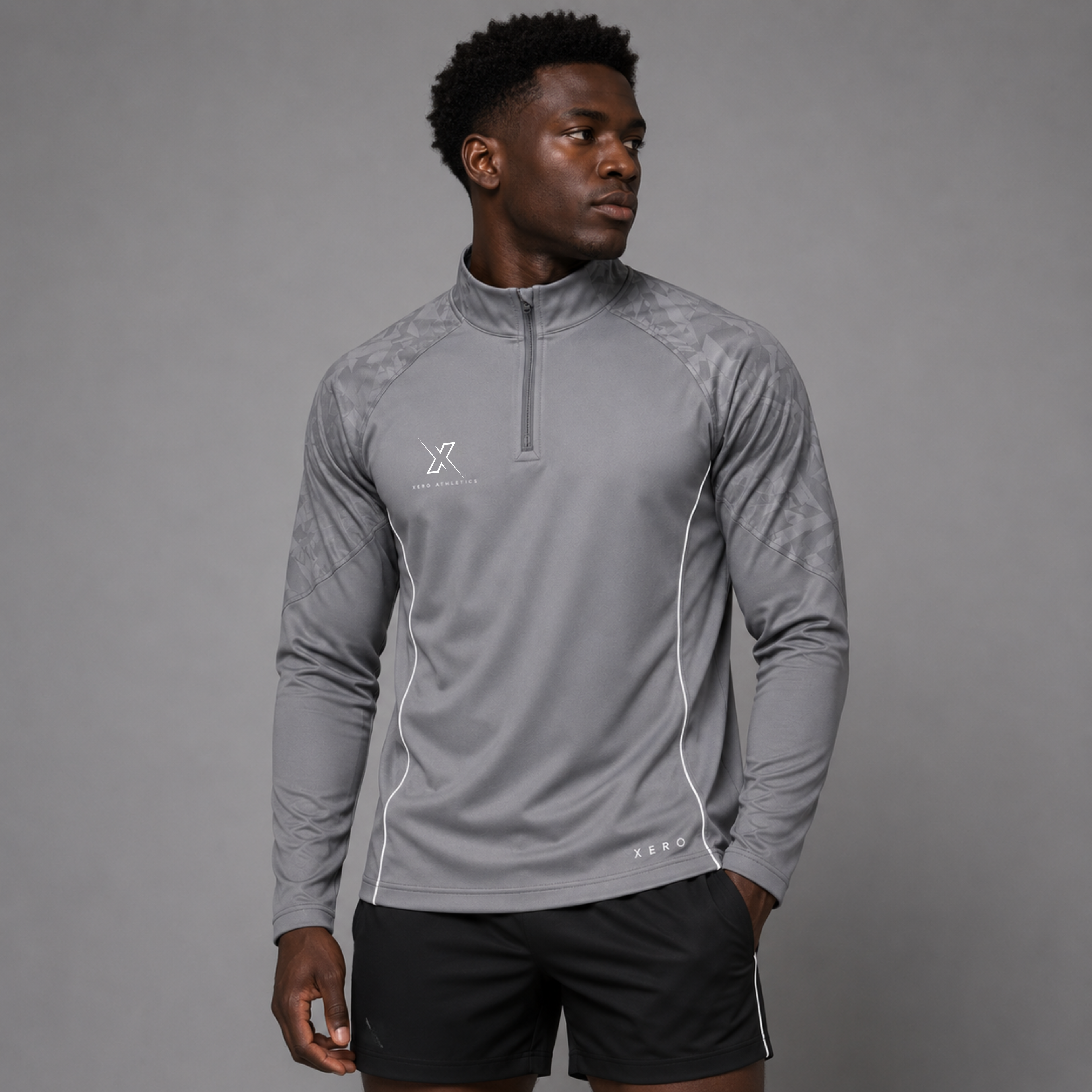 Apex Series - 1/4 Zip Gray
