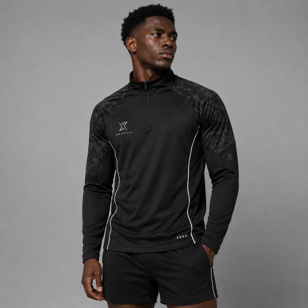 Apex Series - 1/4 Zip Black